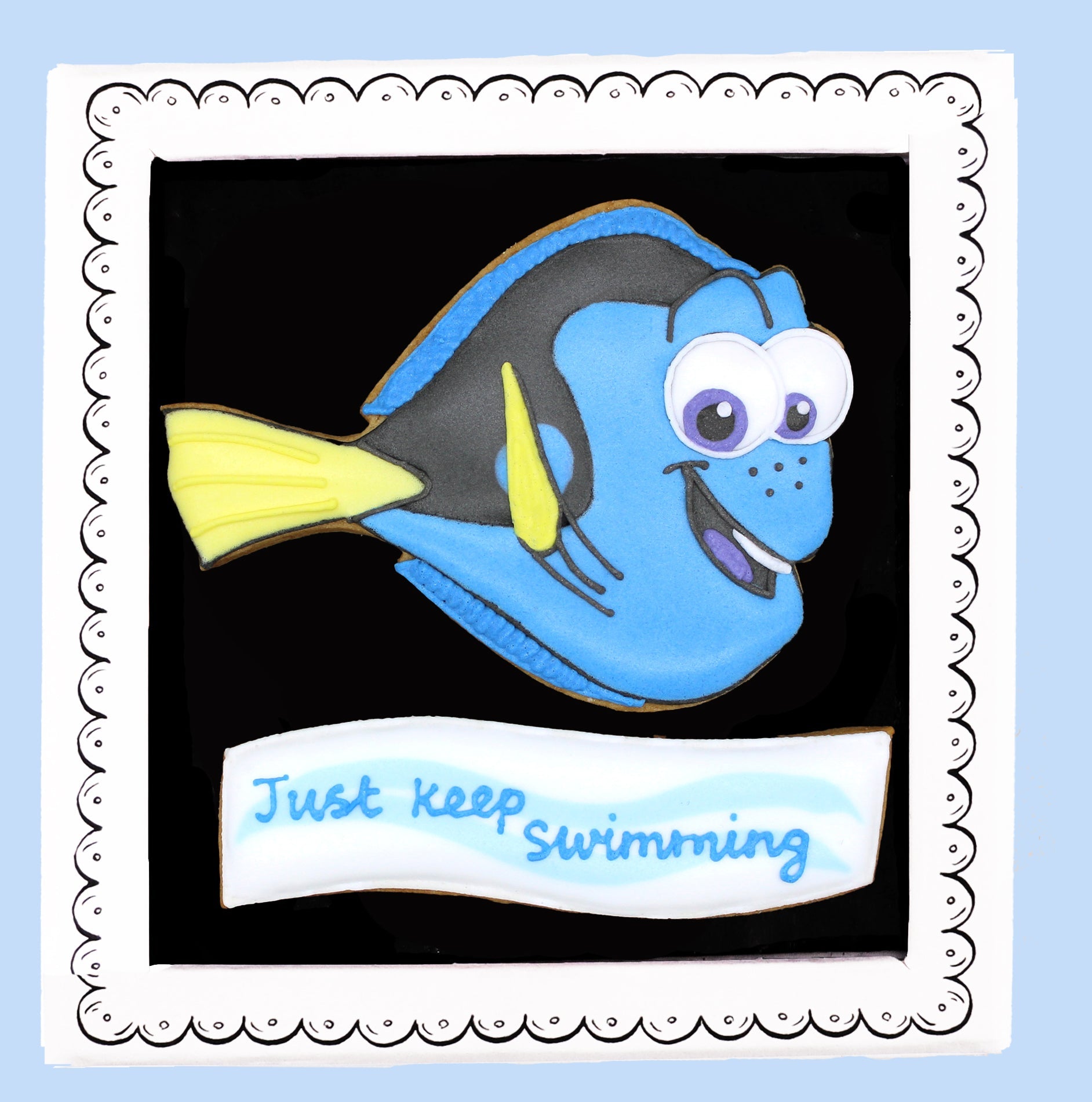 Disney Dory Letterbox Biscuit - Biscuiteers