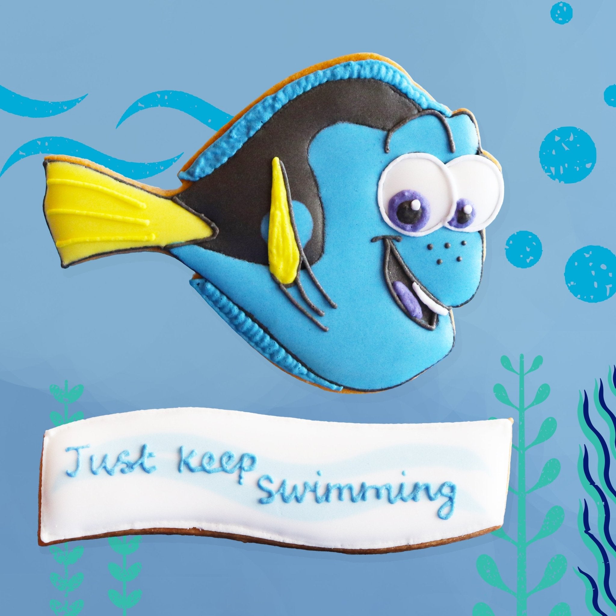 Disney Dory Letterbox Biscuit - Biscuiteers