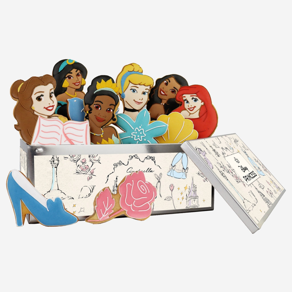 Disney Princess Luxe Biscuit Tin - Biscuiteers