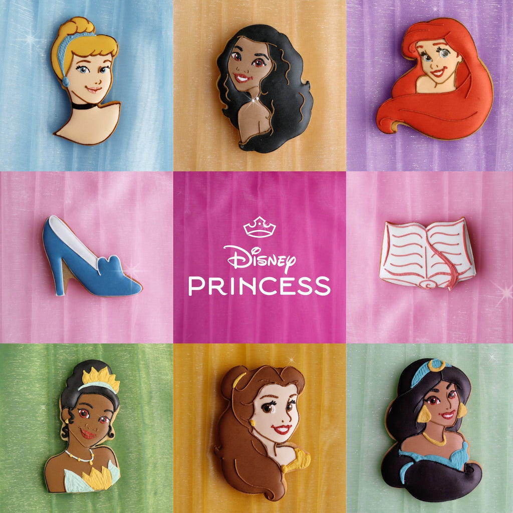 Disney Princess Luxe Biscuit Tin - Biscuiteers