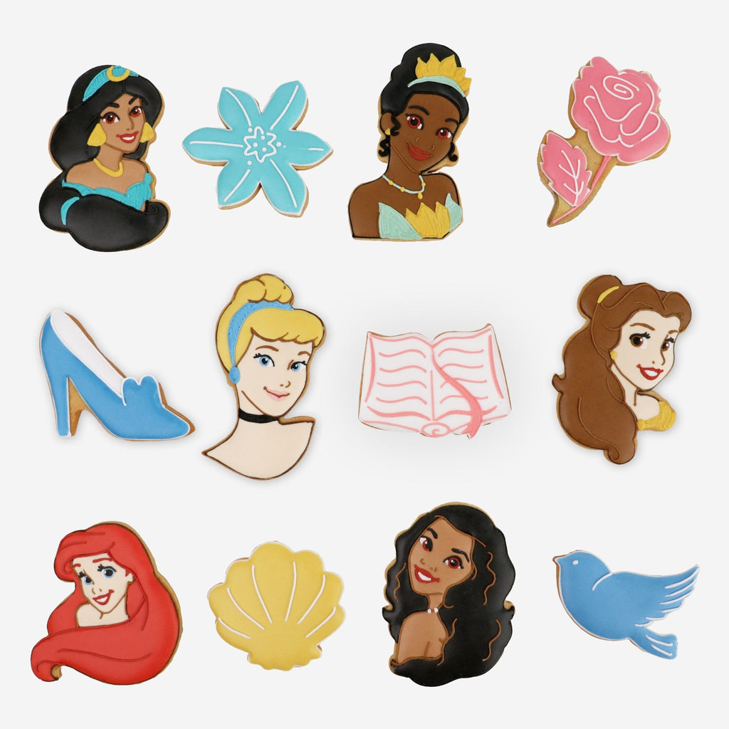 Disney Princess Luxe Biscuit Tin - Biscuiteers