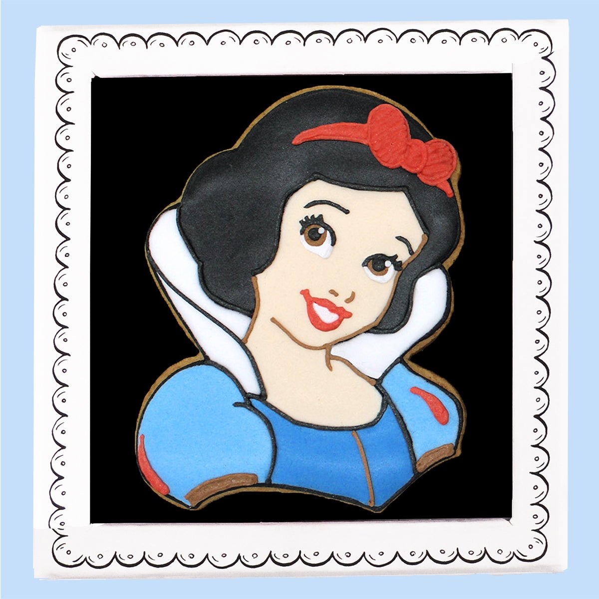 Disney Snow White Letterbox Biscuit - Biscuiteers