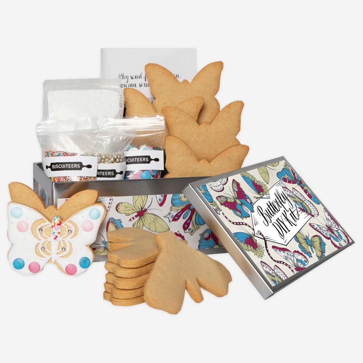 DIY Butterfly Biscuit Tin - Biscuiteers