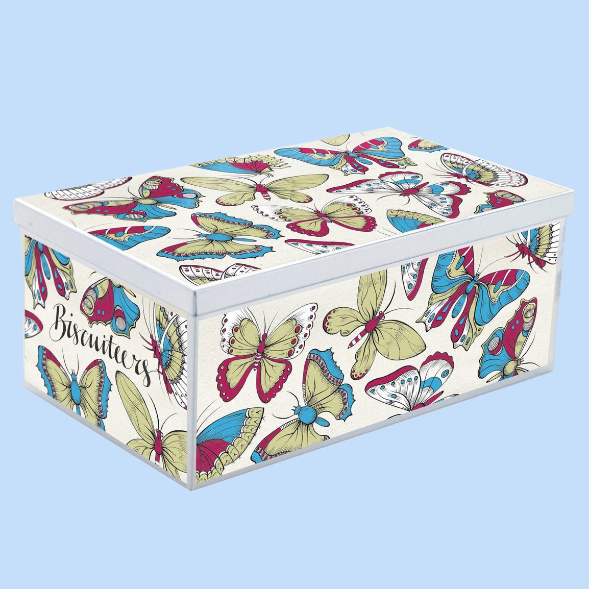 DIY Butterfly Biscuit Tin - Biscuiteers