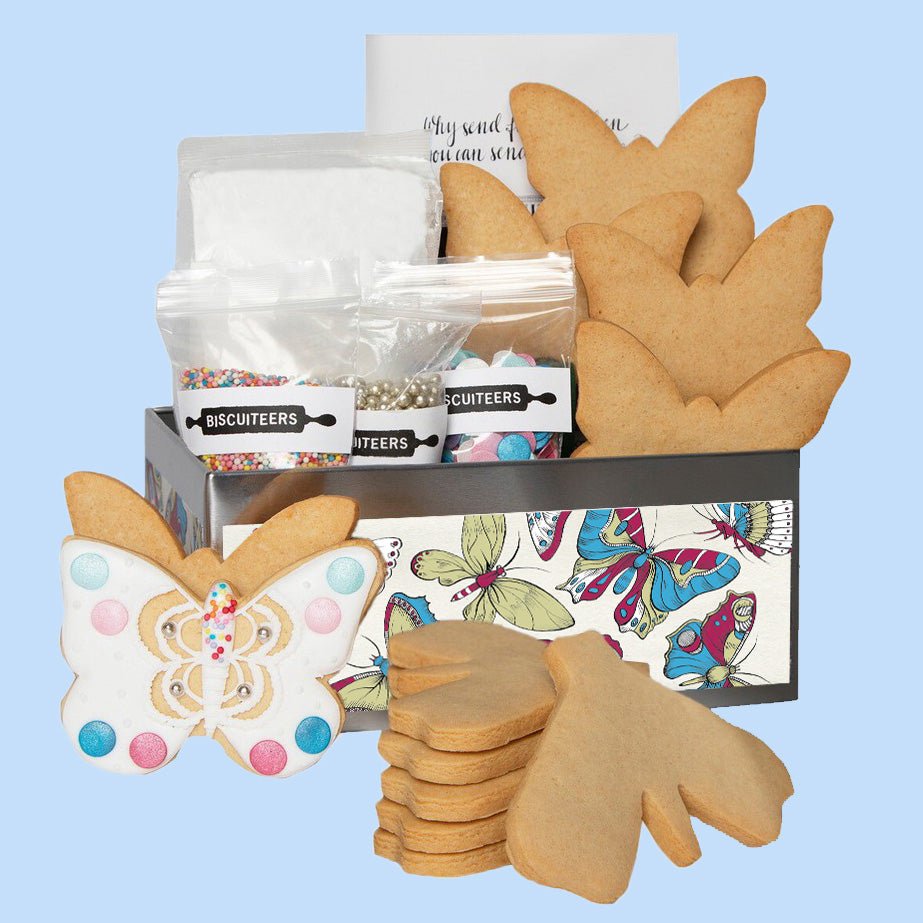DIY Butterfly Biscuit Tin