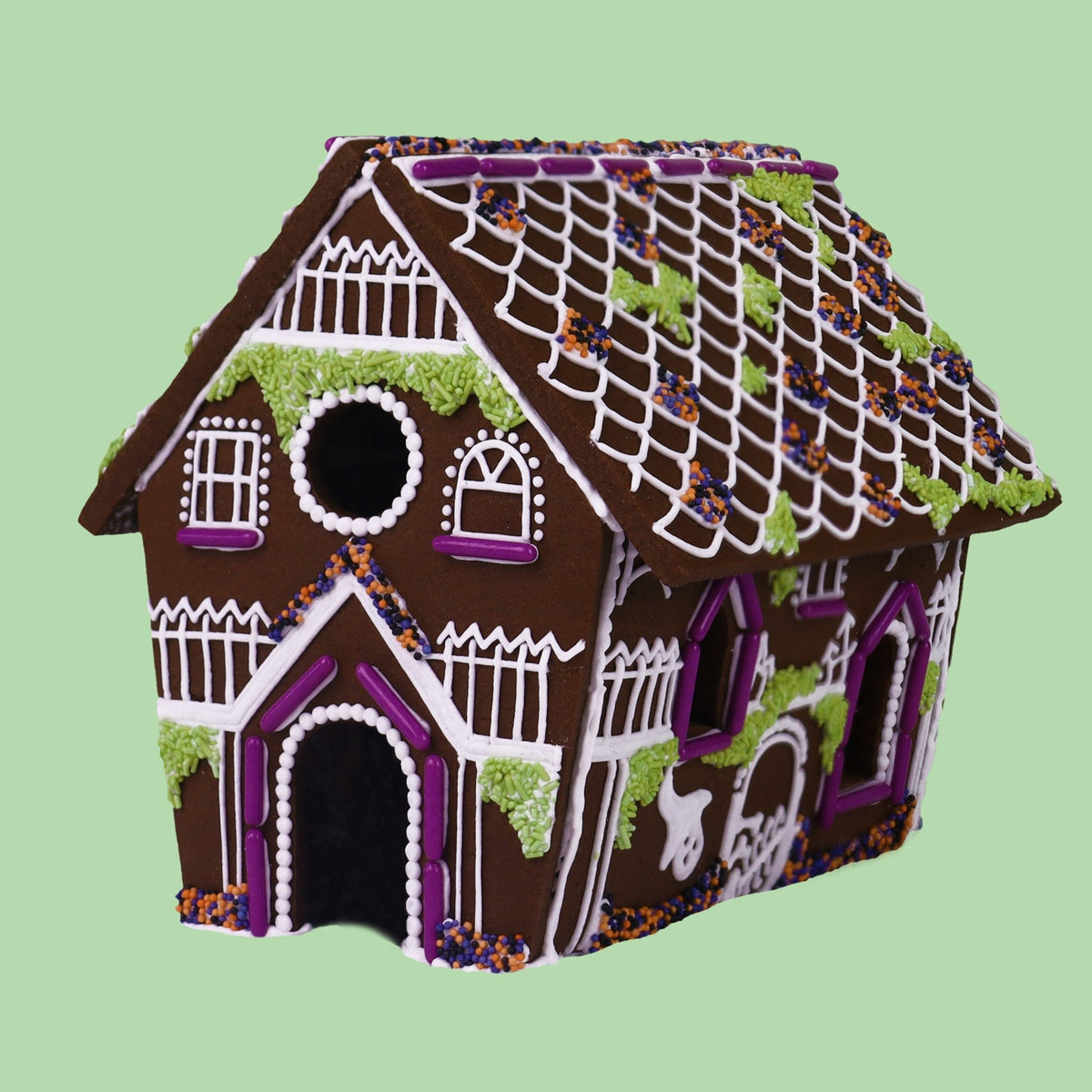 DIY Haunted House Biscuit Tin - Biscuiteers