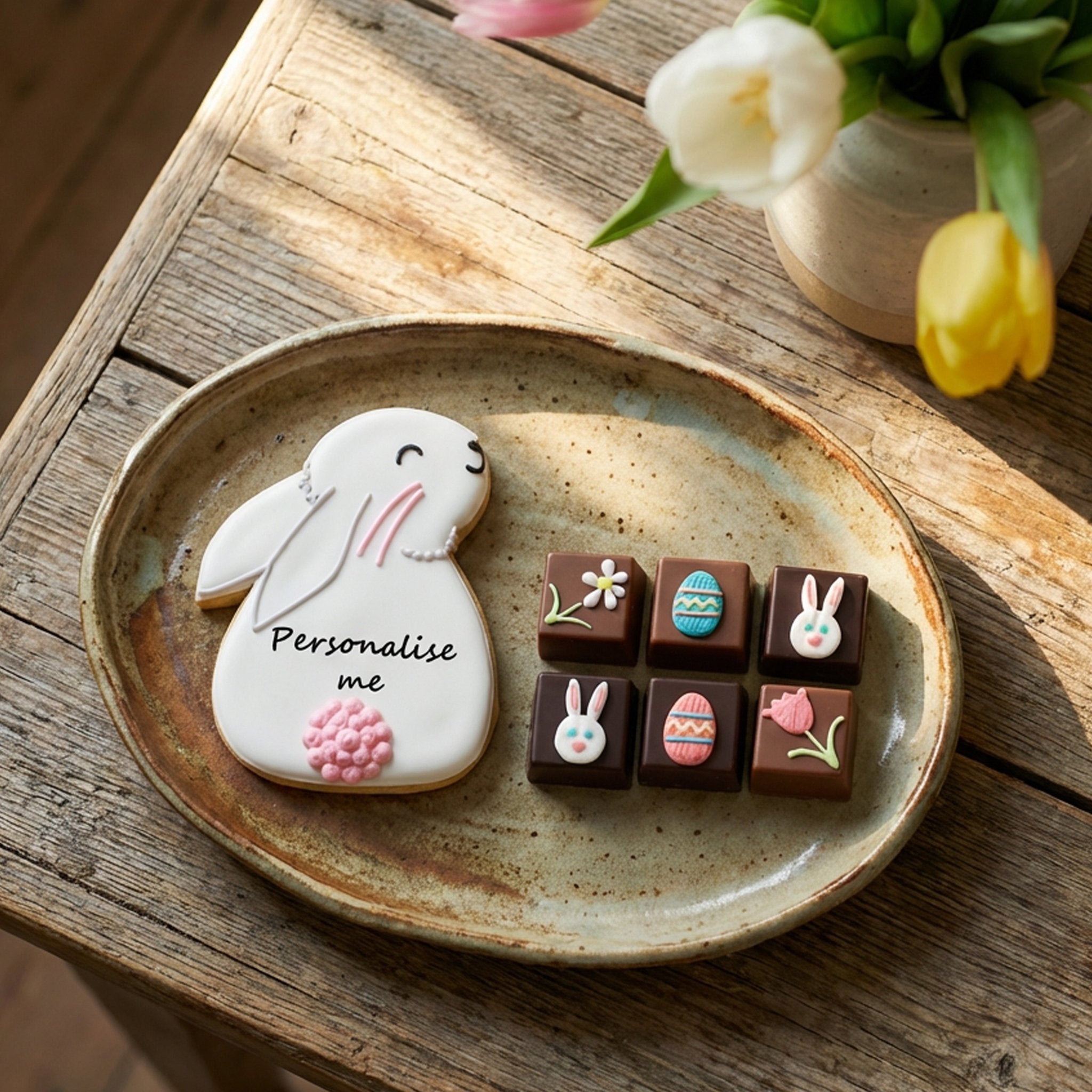Easter Bunny & Chocs Gift Box - Biscuiteers