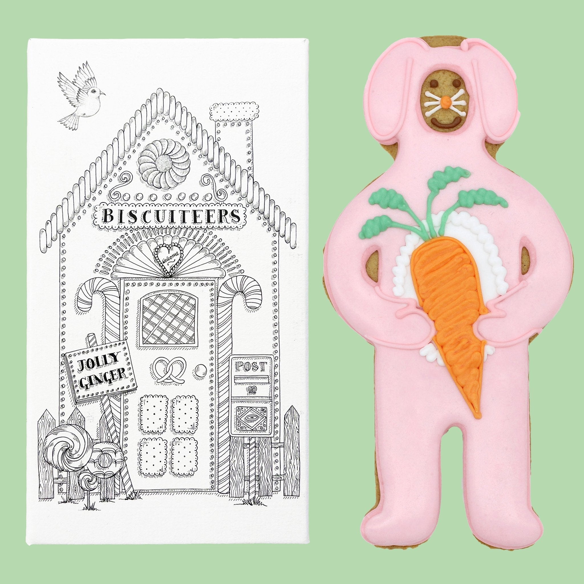 Easter Bunny Jolly Ginger - Biscuiteers