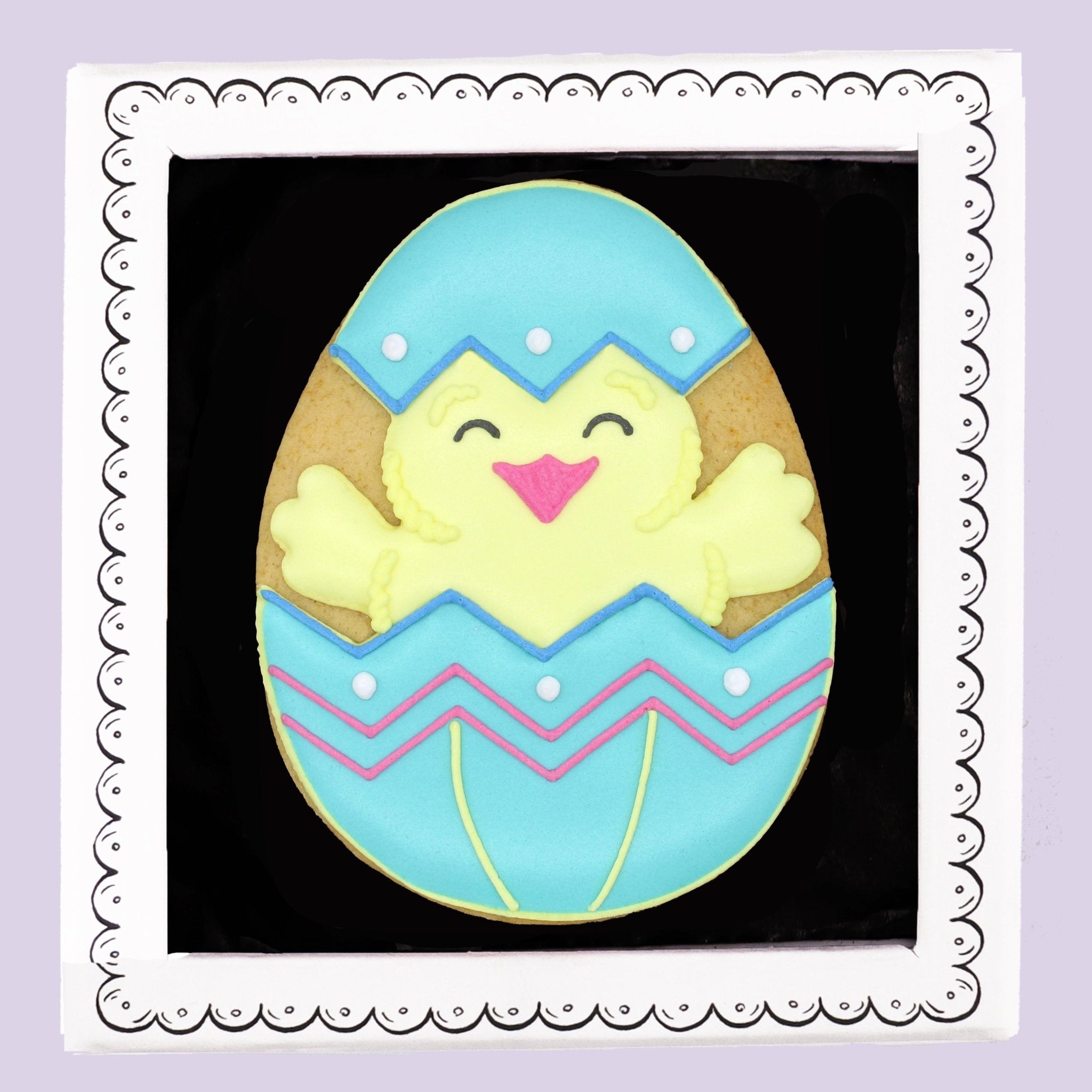 Easter Chick Letterbox Biscuit - Biscuiteers