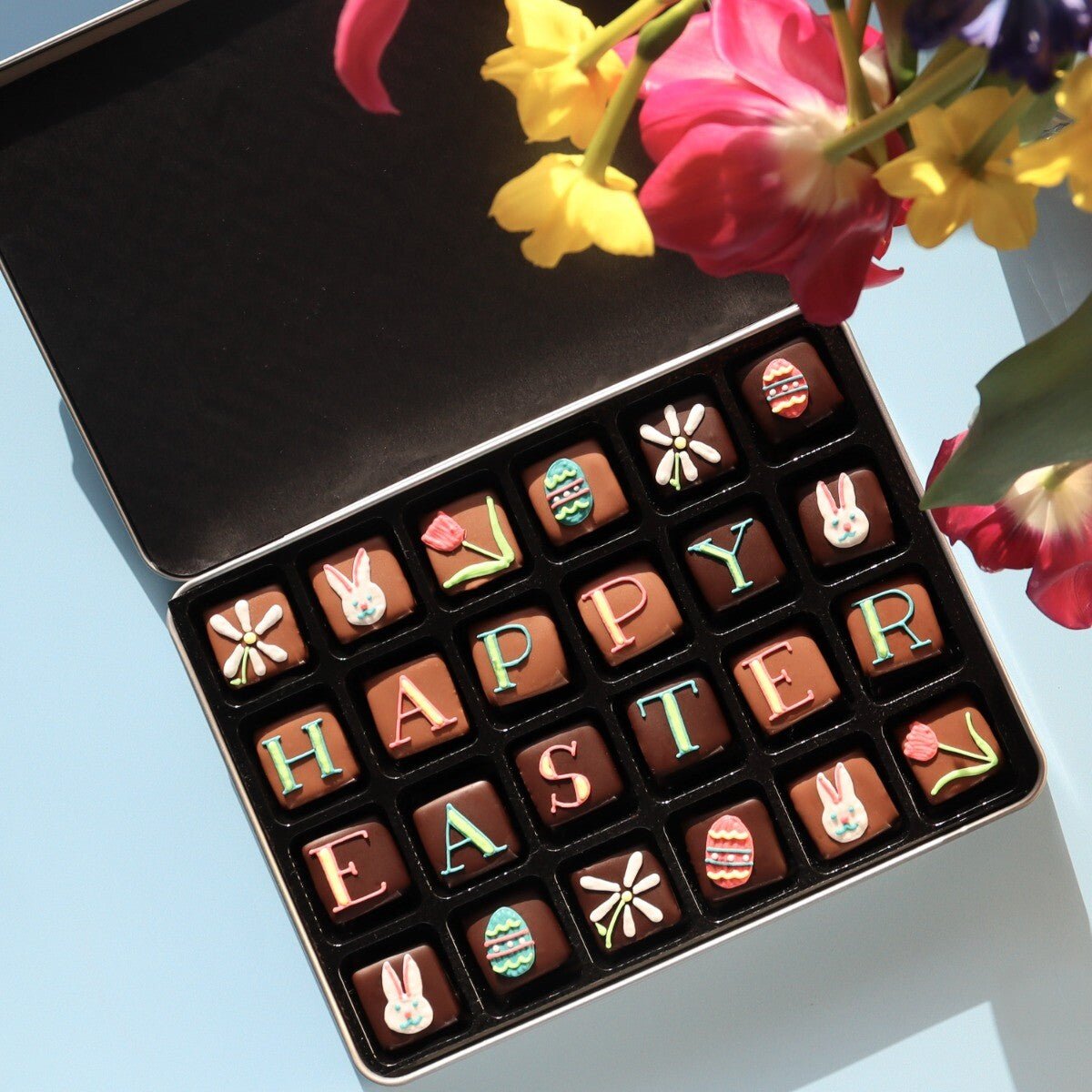 Easter Chocolates Medium Tin - Biscuiteers