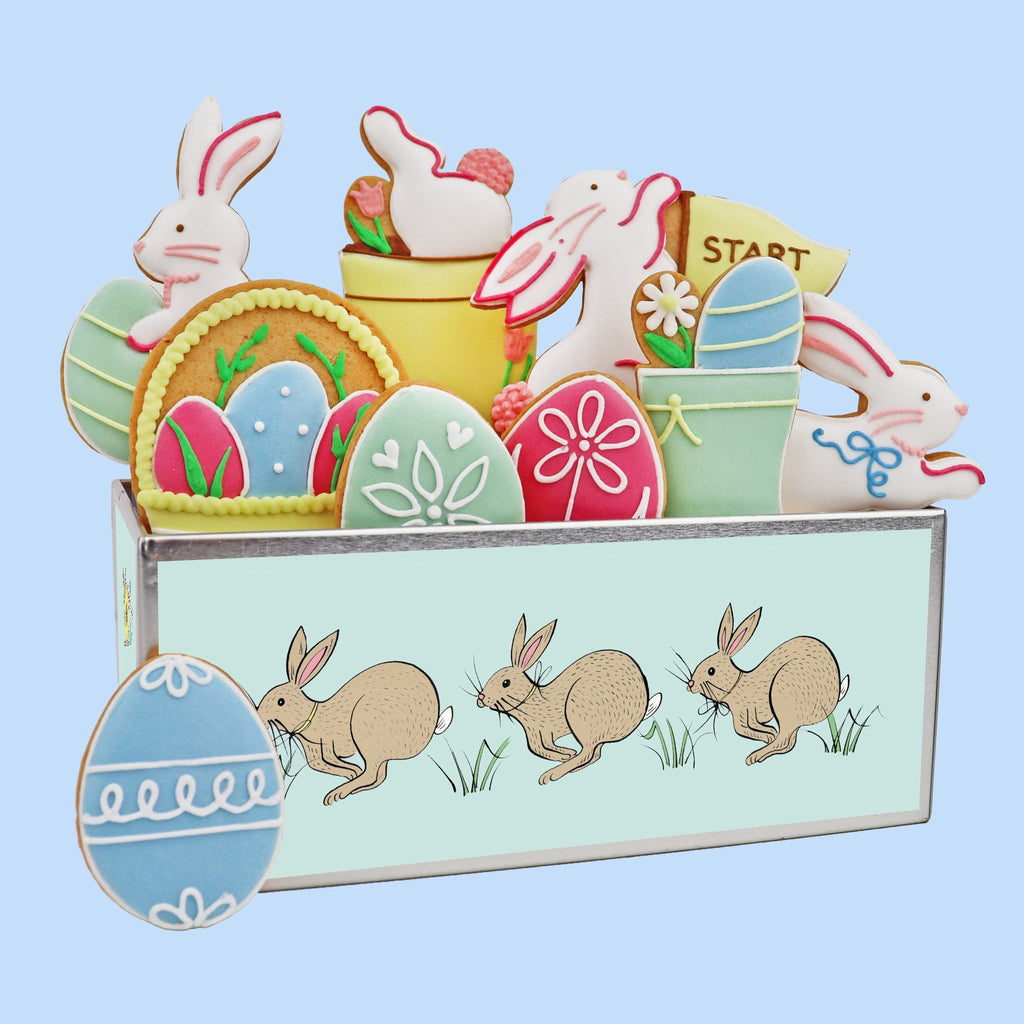 Easter Egg Hunt Biscuit Tin - Biscuiteers