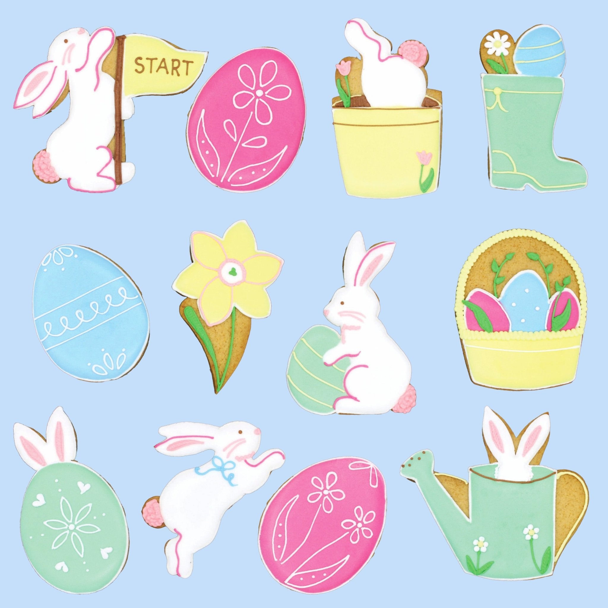 Easter Egg Hunt Luxe Tin - Biscuiteers