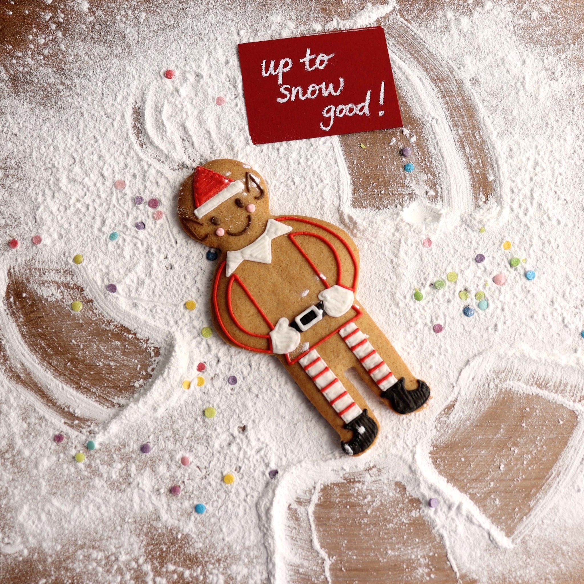 Elf on the Shelf Jolly Ginger - Biscuiteers