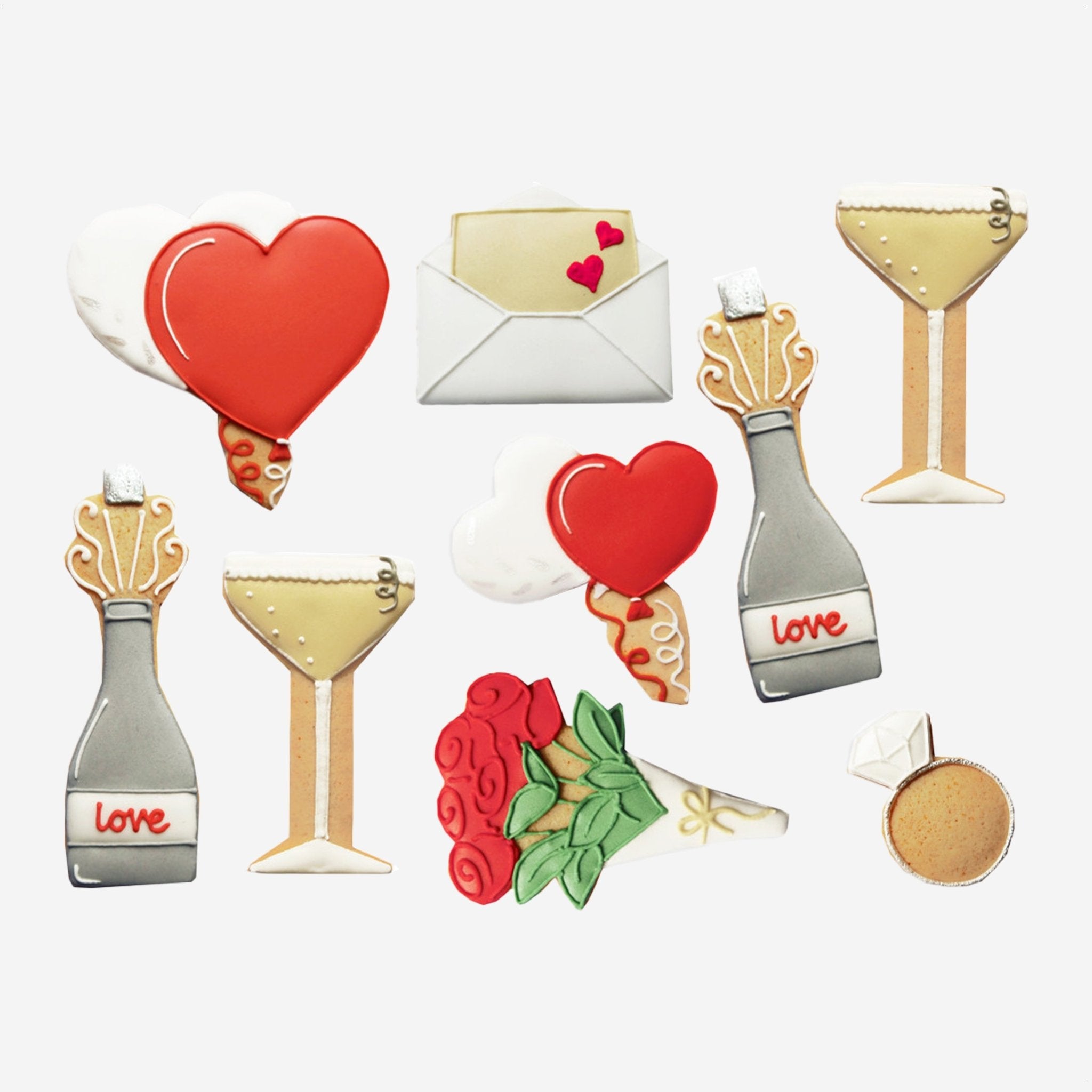 Engagement Biscuit Tin - Biscuiteers