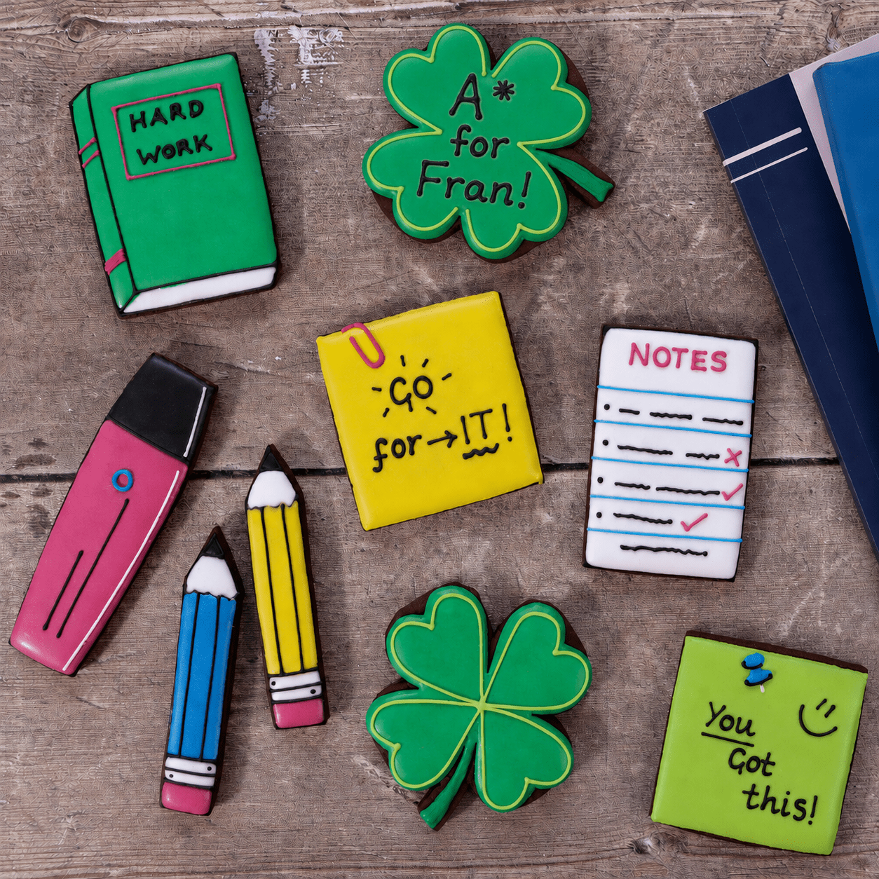 Exam Superstar Biscuit Tin - Biscuiteers