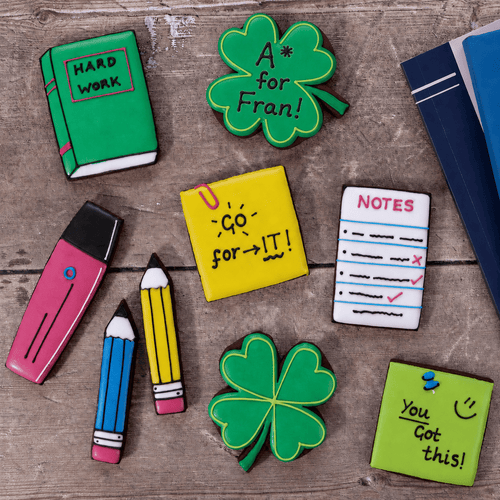 Exam Superstar Biscuit Tin - Biscuiteers
