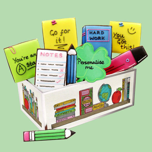 Exam Superstar Biscuit Tin - Biscuiteers