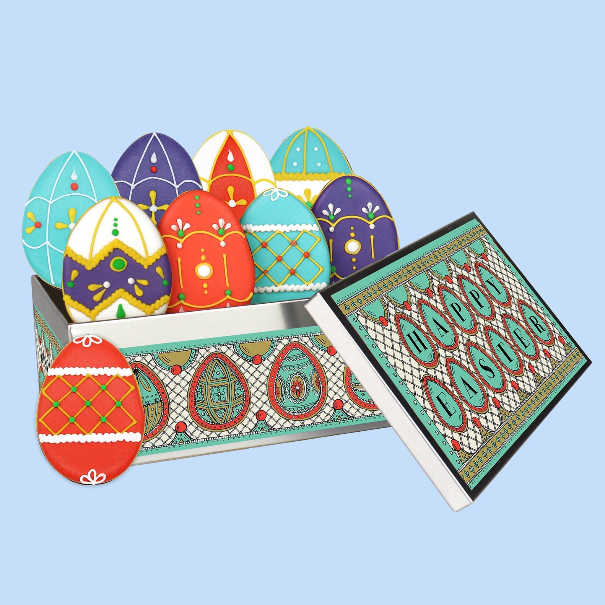 Fabergé Eggs Biscuit Tin