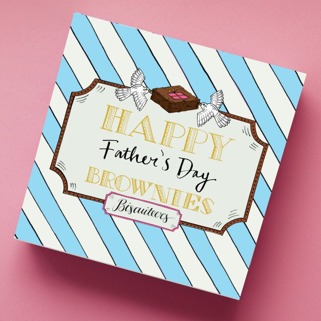Father's Day Brownies - Biscuiteers