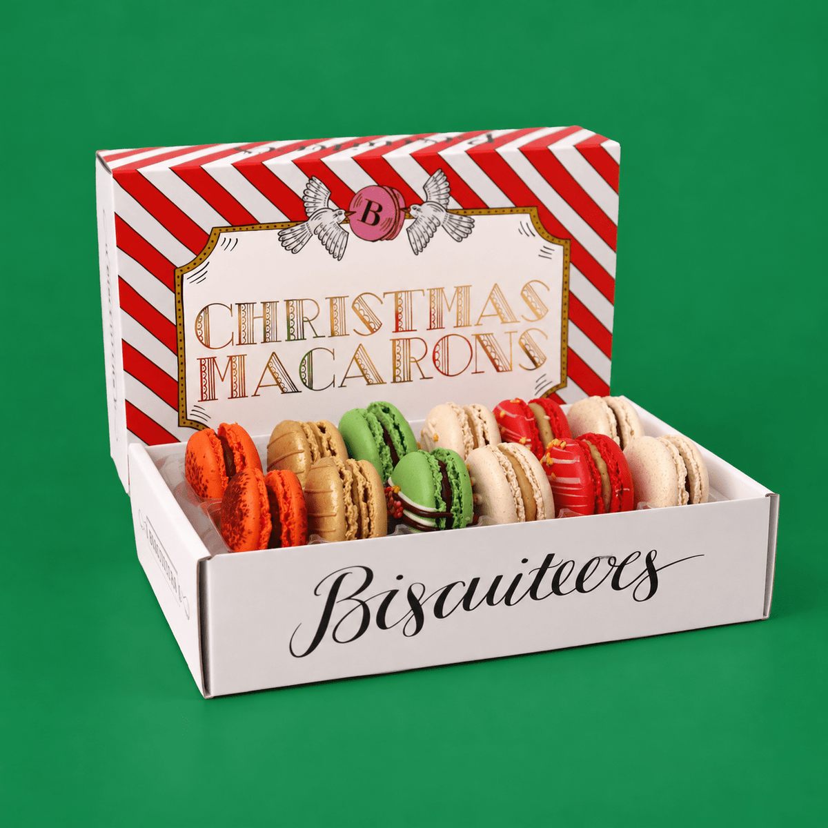 Festive Macarons - Biscuiteers
