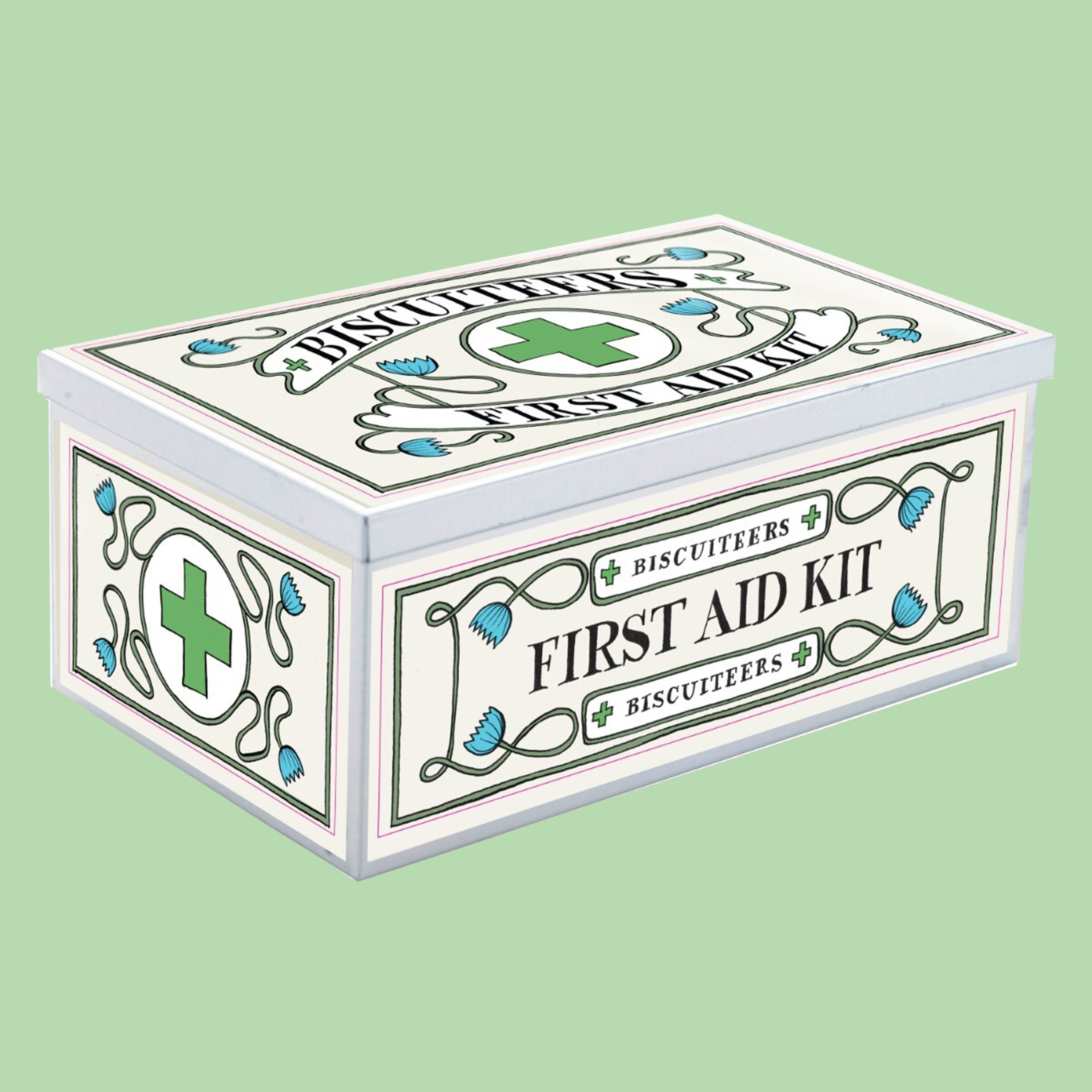 First Aid Biscuit Tin