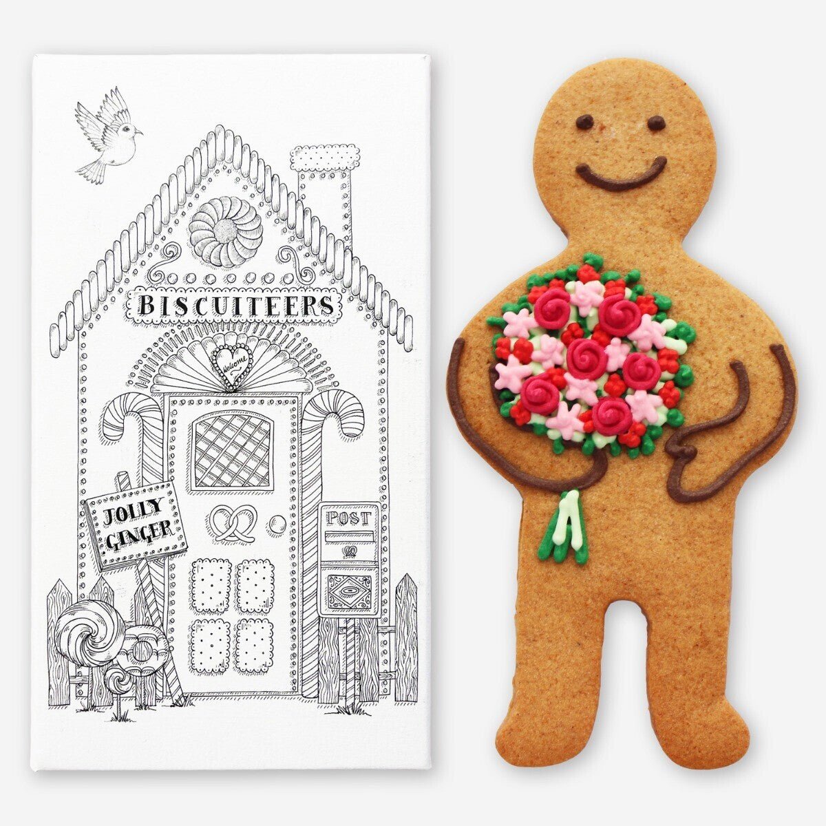 Fleur Jolly Ginger - Biscuiteers