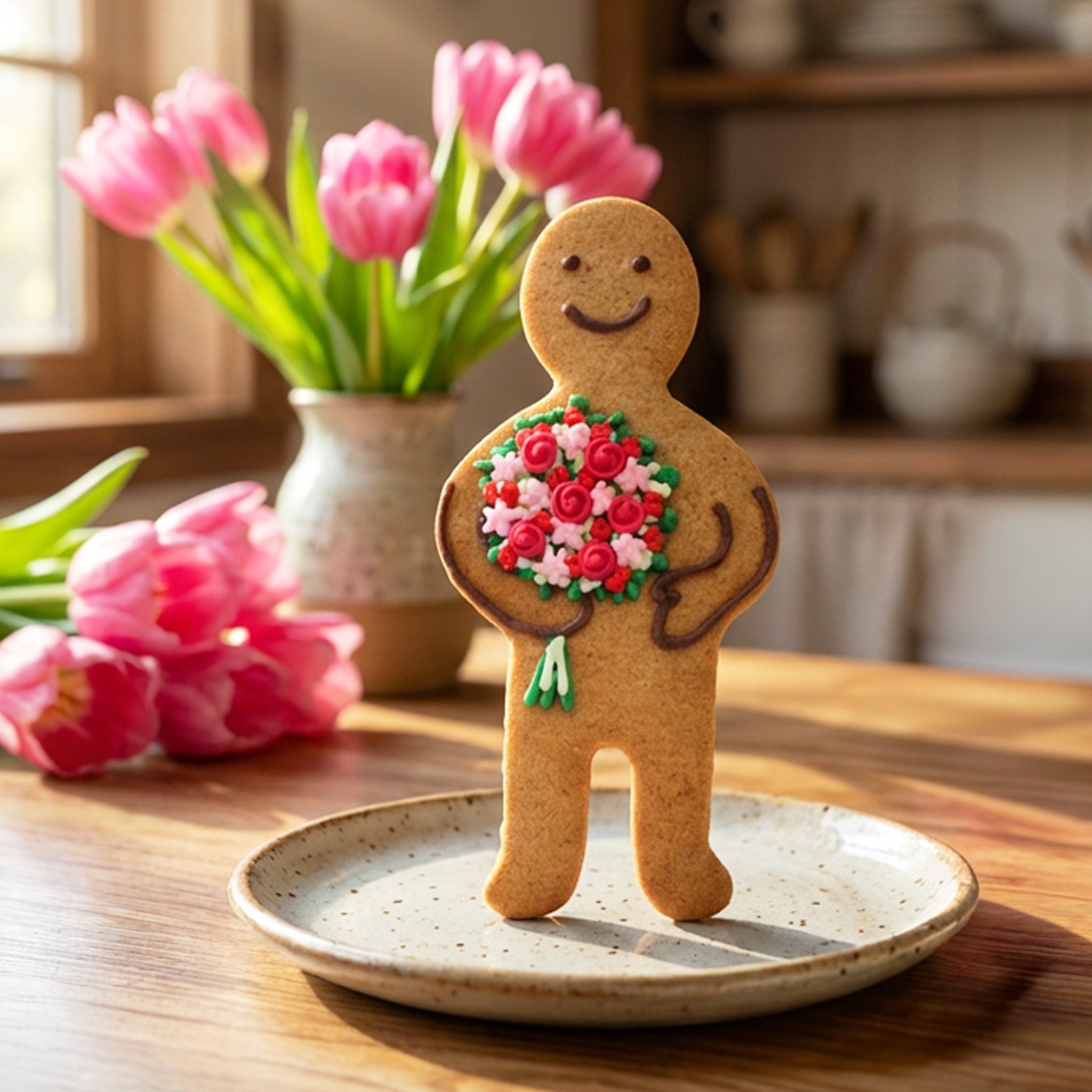 Fleur Jolly Ginger - Biscuiteers