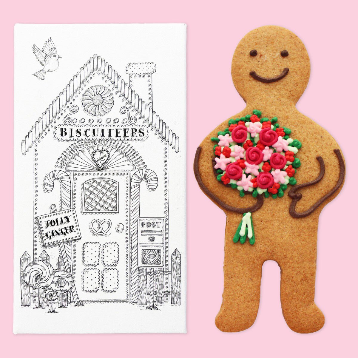 Fleur Jolly Ginger - Biscuiteers