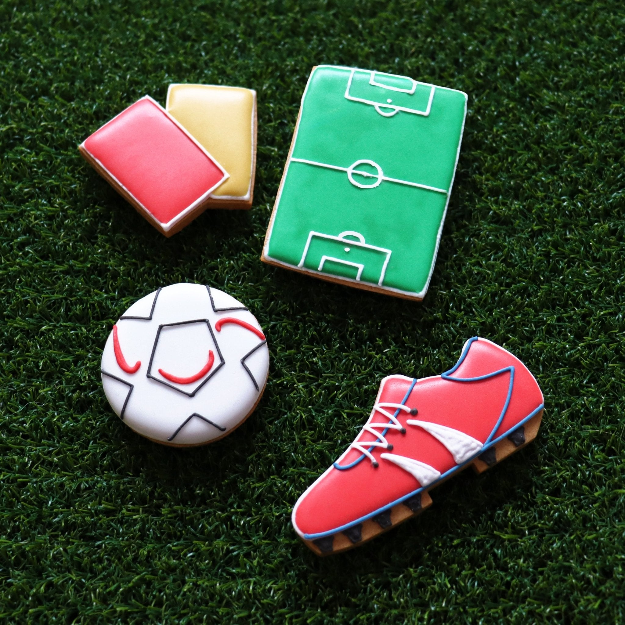Football Letterbox Biscuits - Biscuiteers