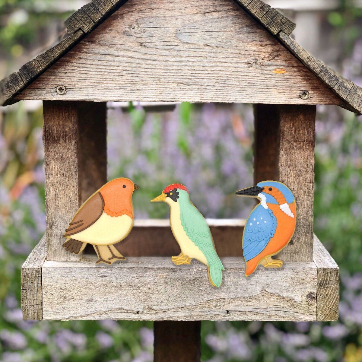 Garden Birds Letterbox Biscuits - Biscuiteers