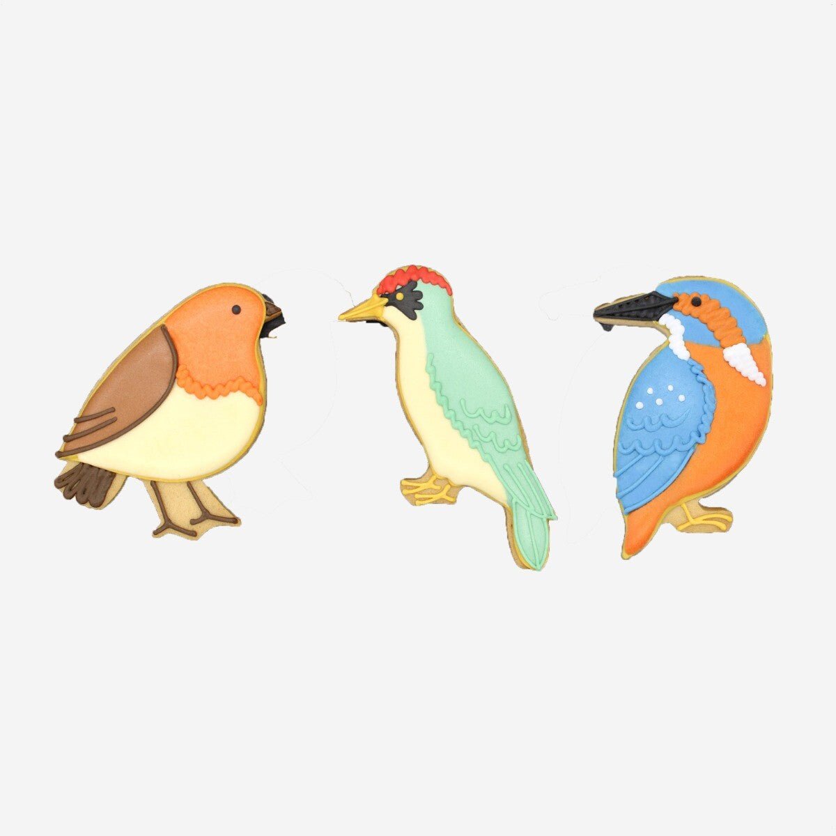 Garden Birds Letterbox Biscuits - Biscuiteers