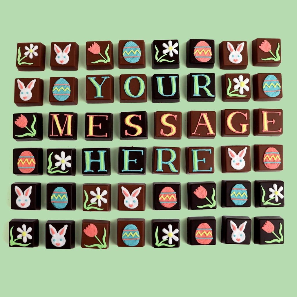 Giant Tin Easter Chocolates - Biscuiteers