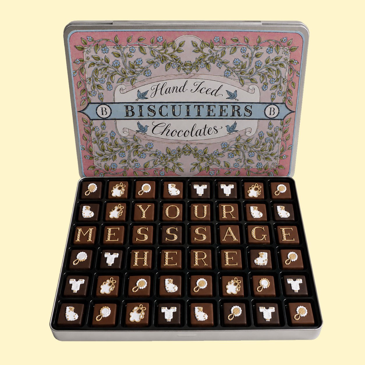 Giant Tin Personalised Chocolates