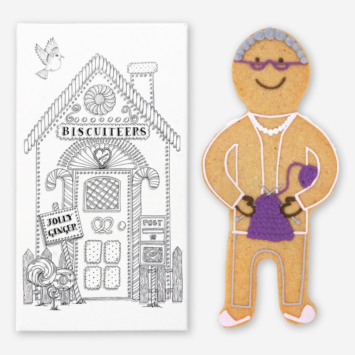 Ginger Gran Jolly Ginger - Biscuiteers