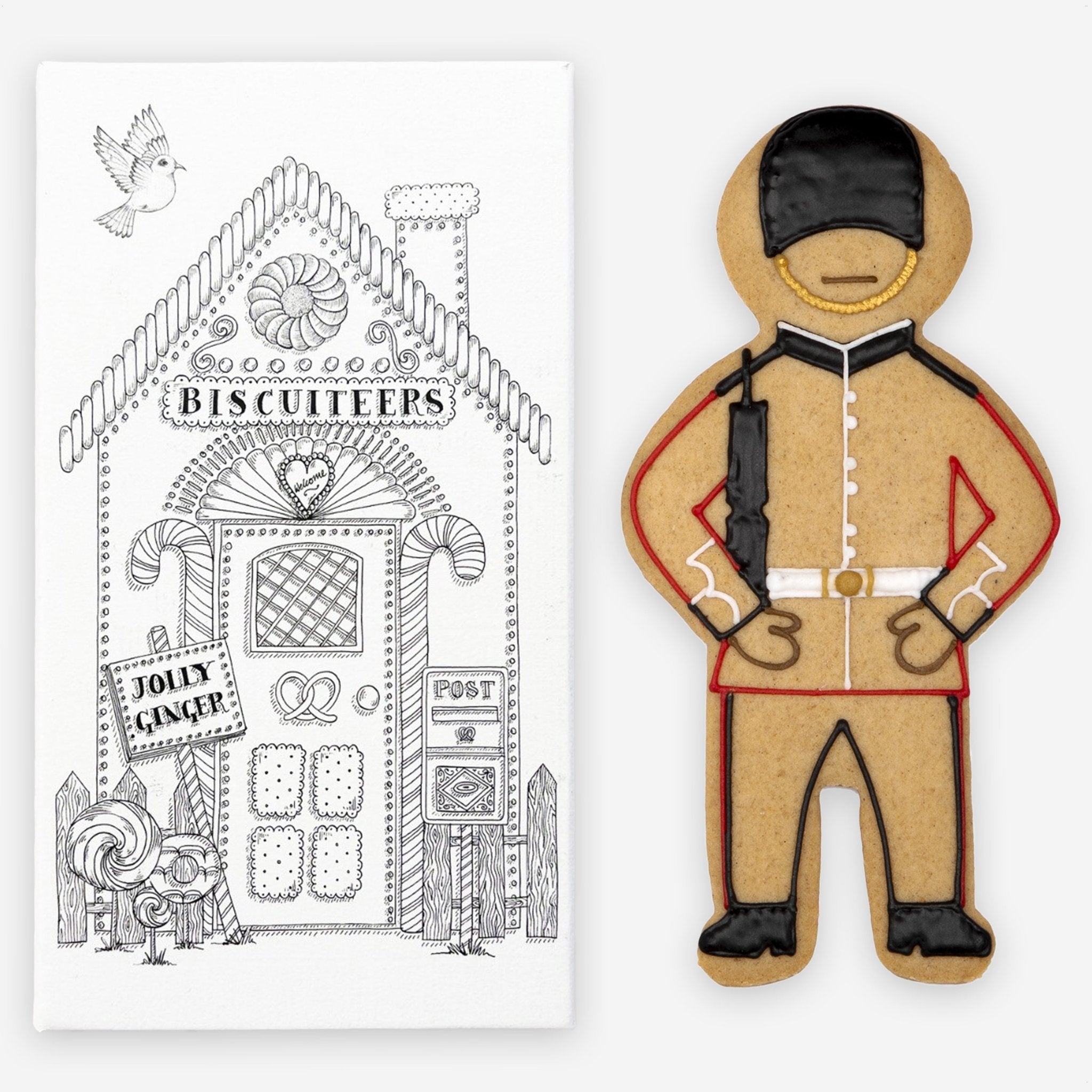 Ginger On Guard Jolly Ginger - Biscuiteers