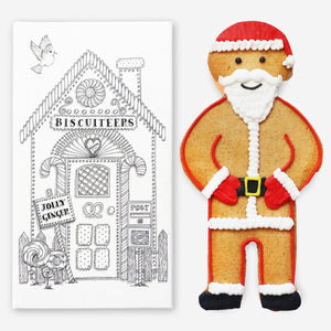 Ginger Santa Jolly Ginger - Biscuiteers