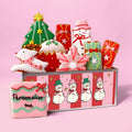 Gingerbread Merry & Bright Biscuit Tin - Biscuiteers