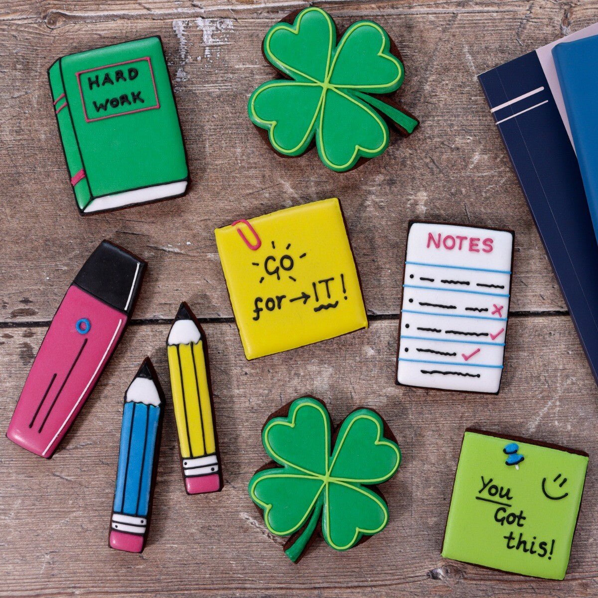 Good Luck Exams Biscuit Tin - Biscuiteers