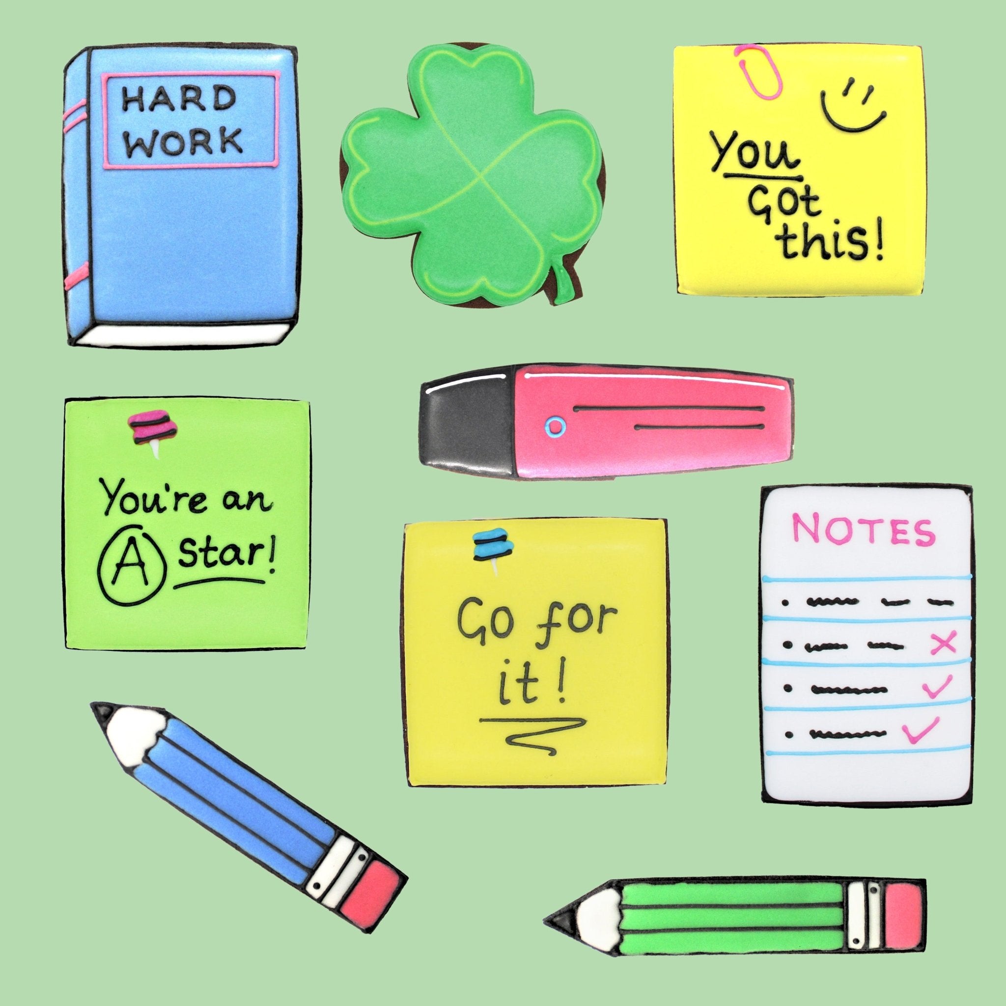 Good Luck Exams Biscuit Tin - Biscuiteers