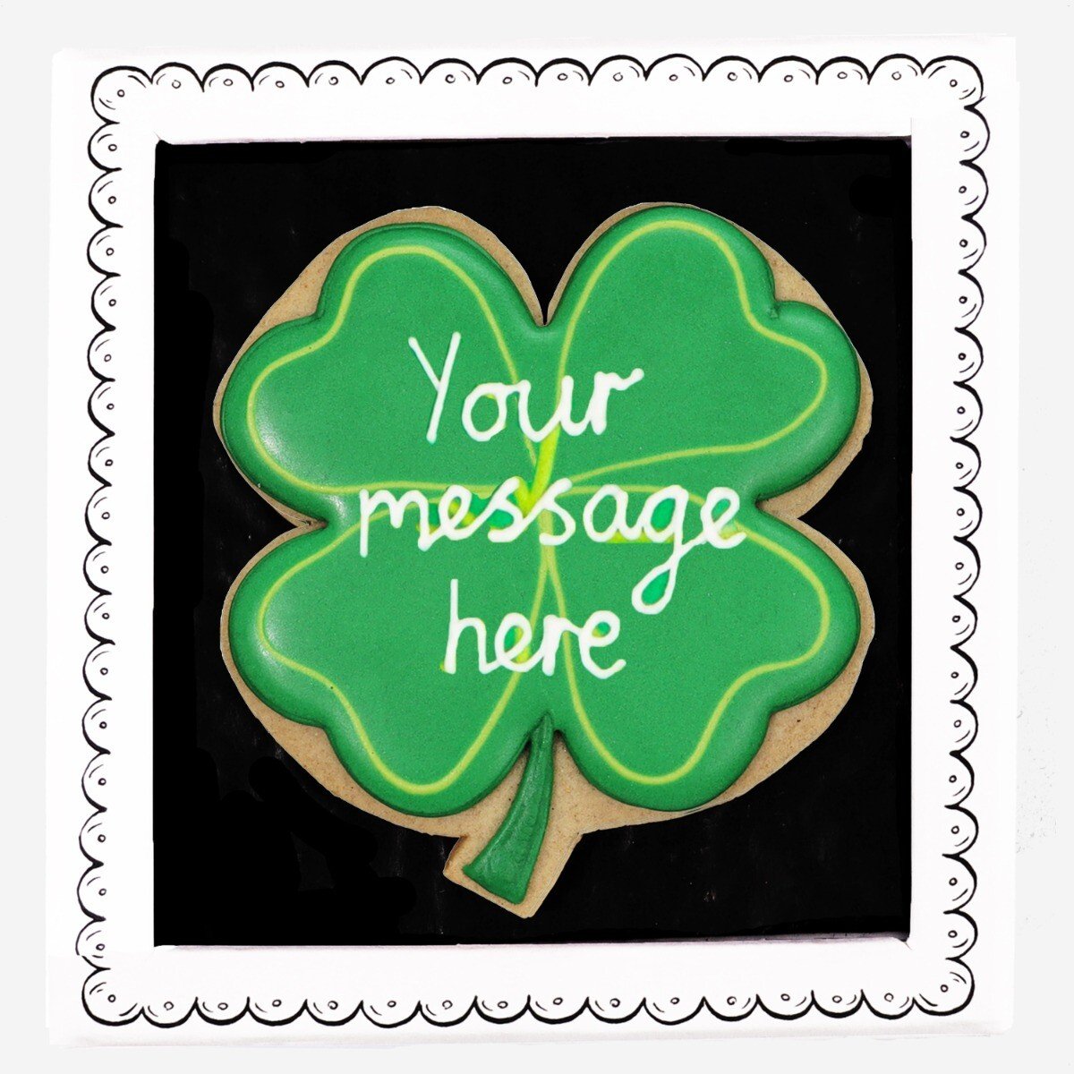 Good Luck Letterbox Biscuit - Biscuiteers