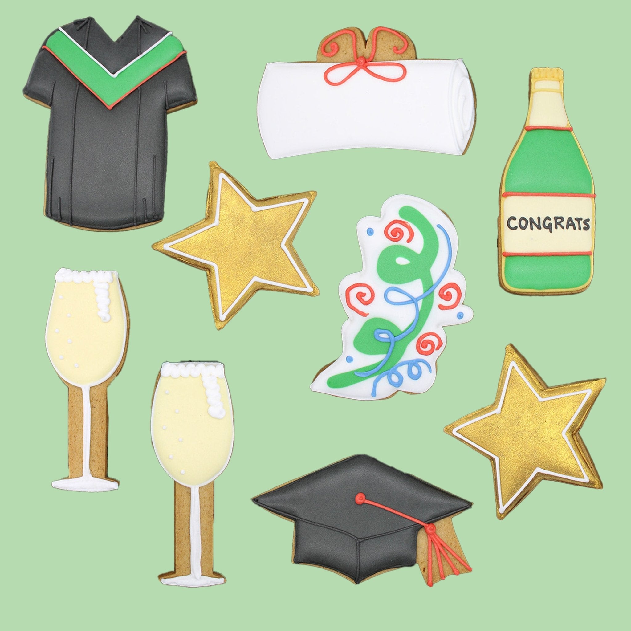 Graduation Biscuit Tin - Biscuiteers