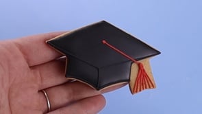 Graduation Letterbox Biscuits - Biscuiteers