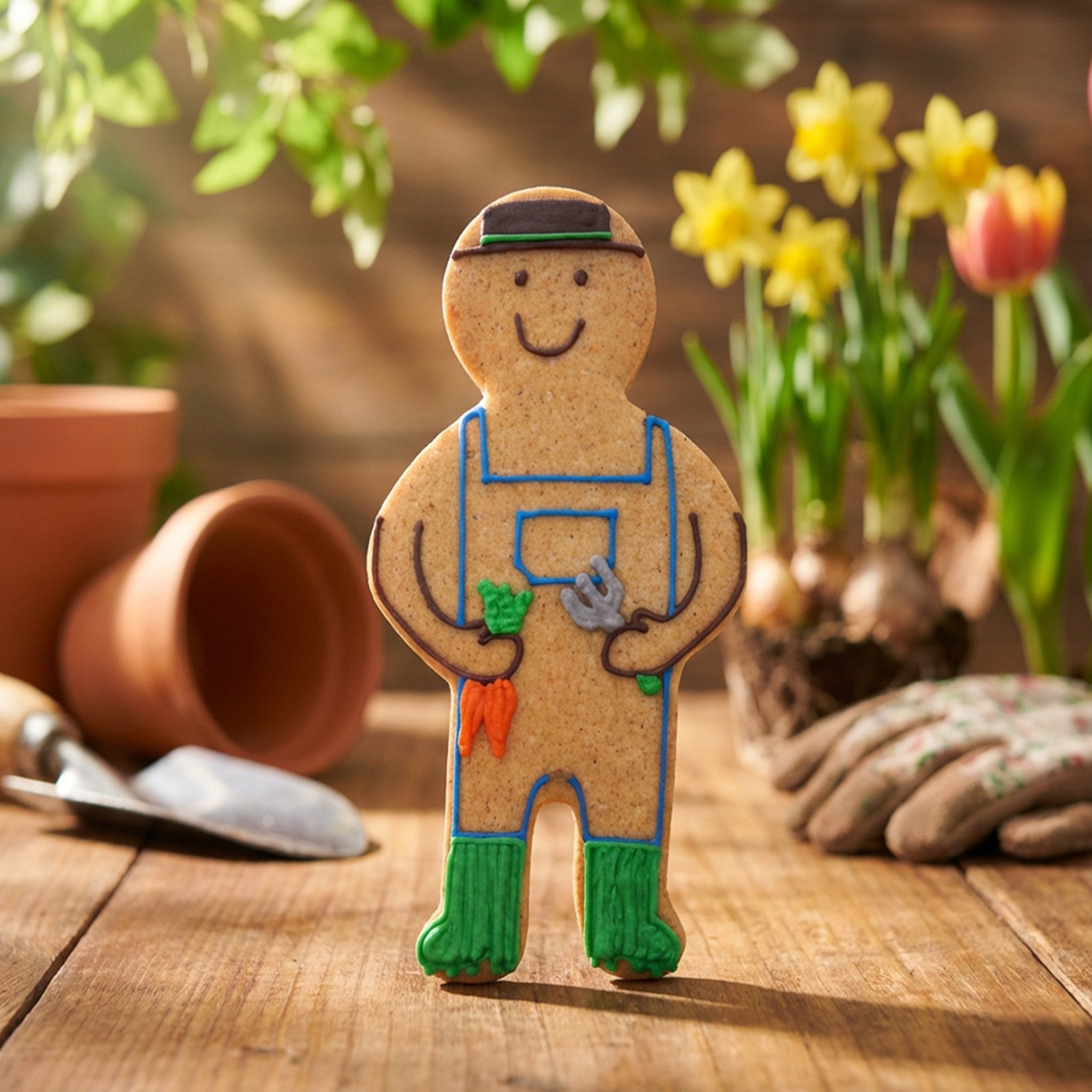 Green Fingers Jolly Ginger - Biscuiteers