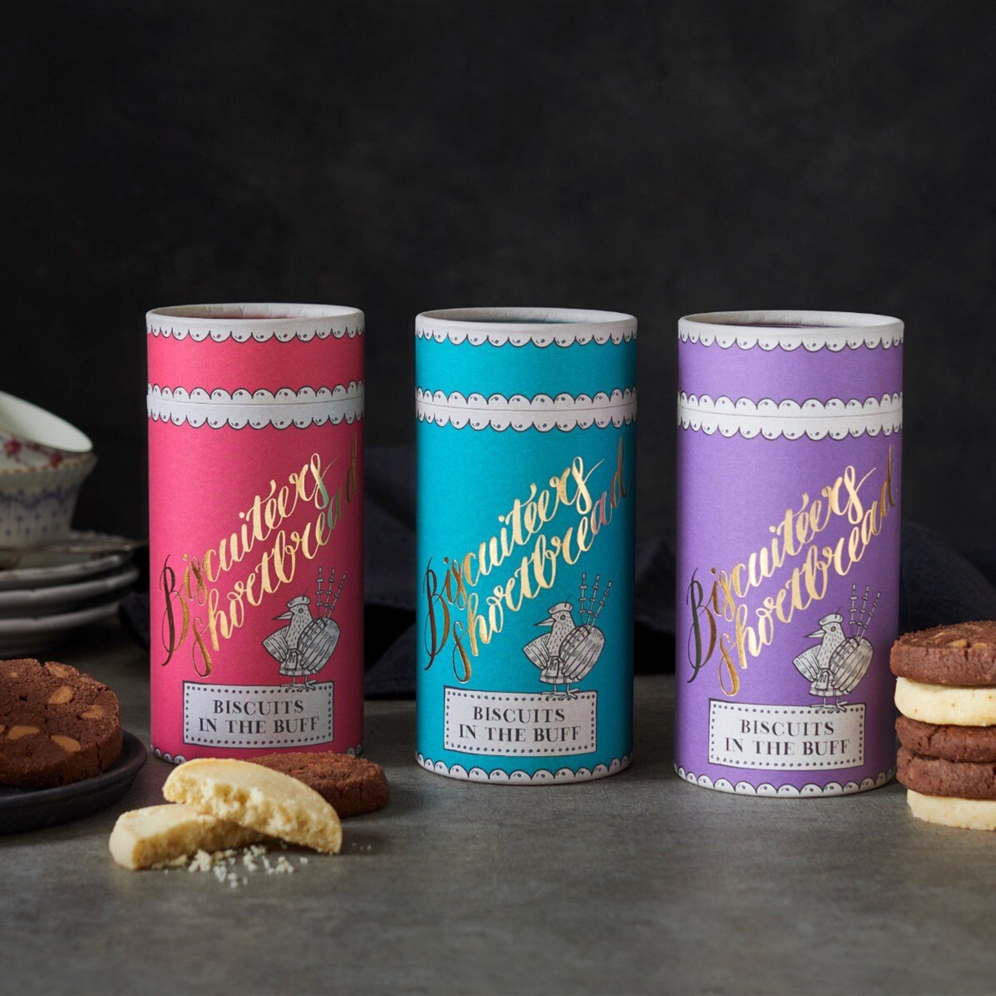 Handmade Biscuiteers Shortbread Gift Box - Biscuiteers