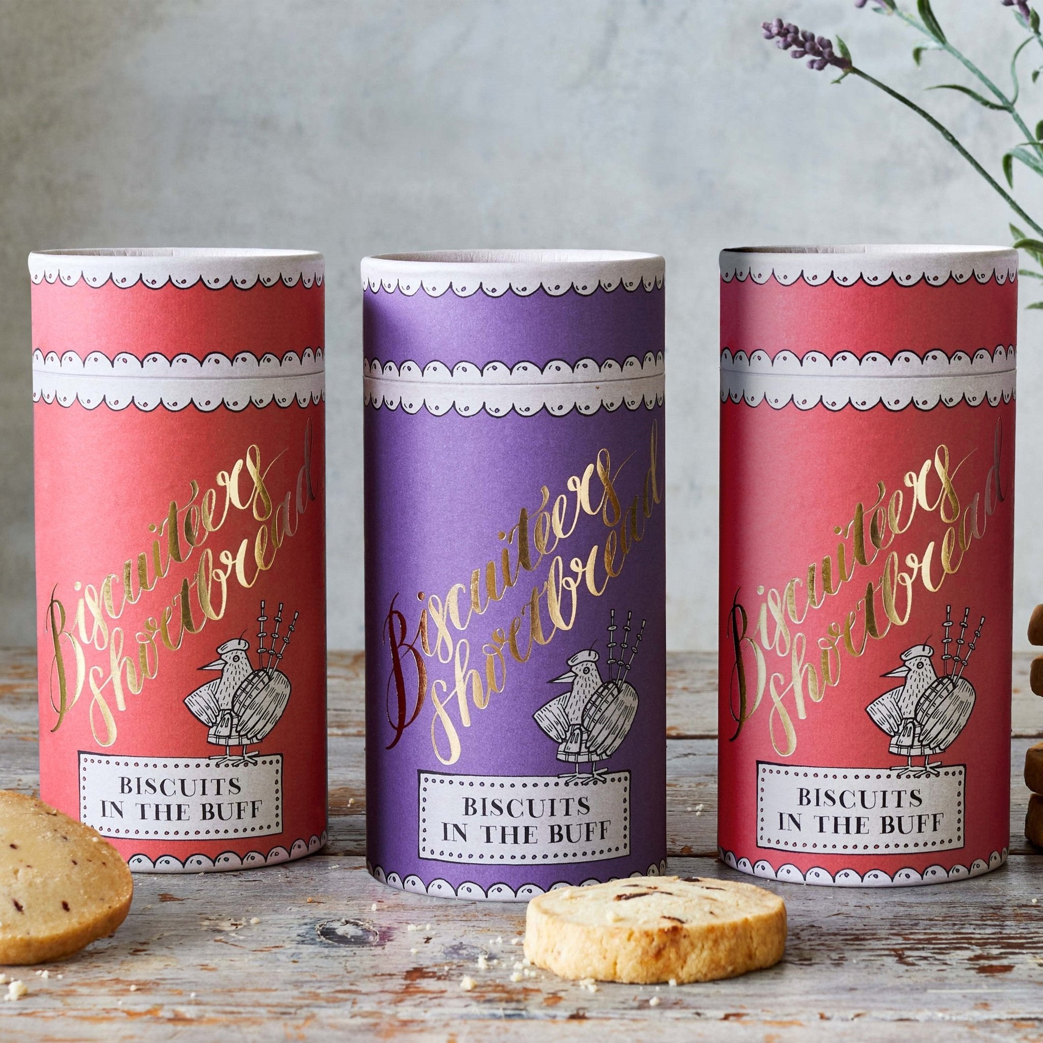 Handmade Biscuiteers Shortbread Gift Box - Biscuiteers