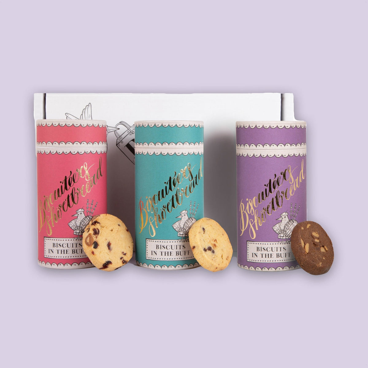 Handmade Biscuiteers Shortbread Gift Box - Biscuiteers