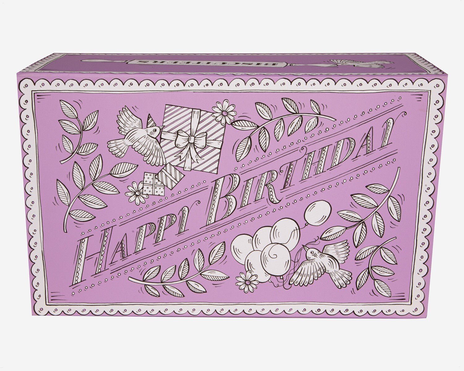 Happy Birthday Gift Box - Biscuiteers