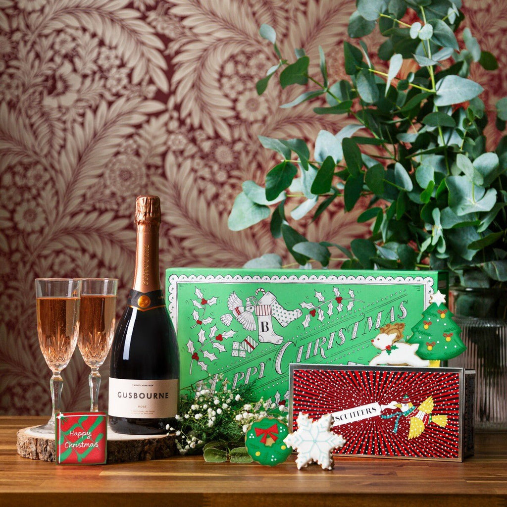 Happy Christmas Luxury Gift Box - Biscuiteers