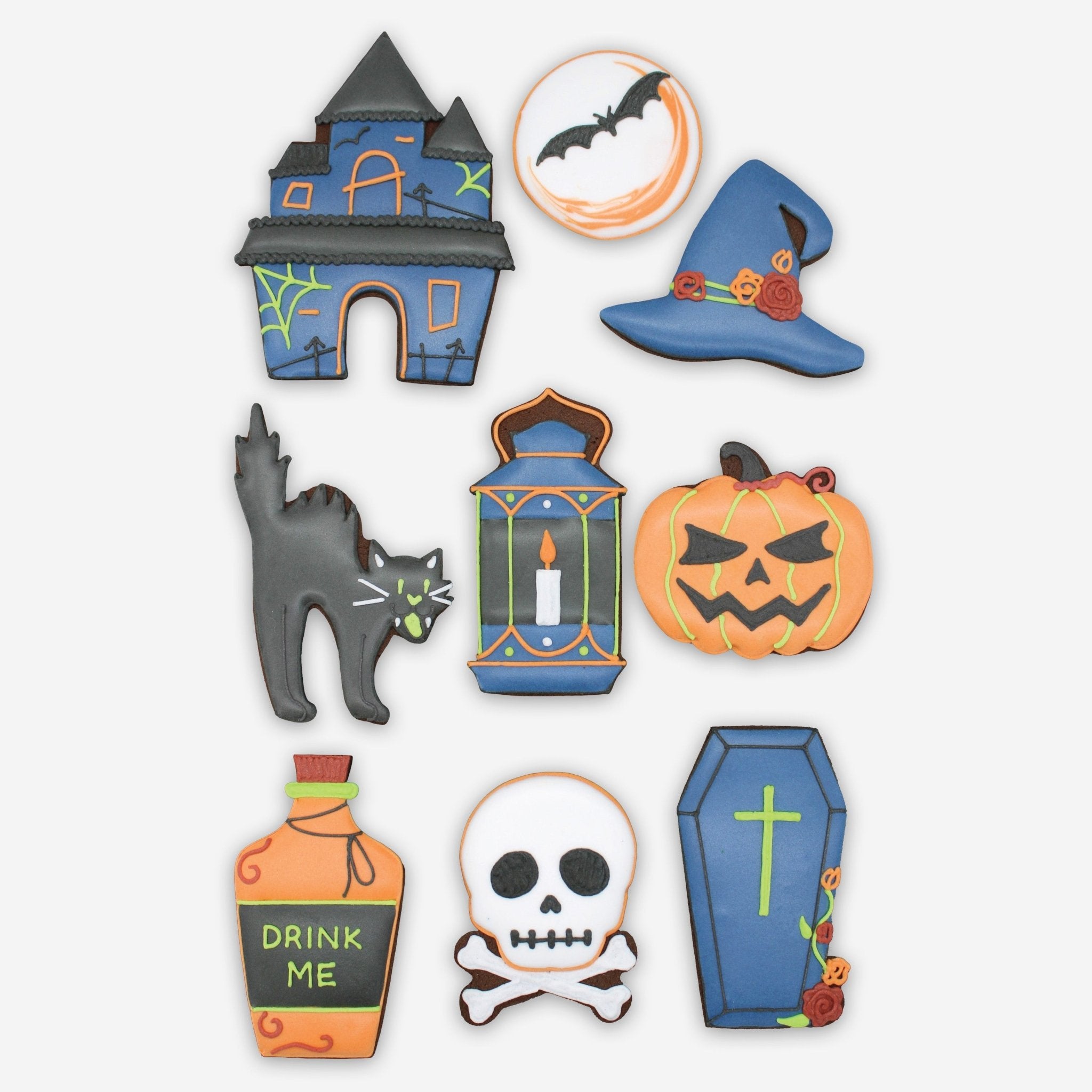 Haunted House Biscuit Tin - Biscuiteers