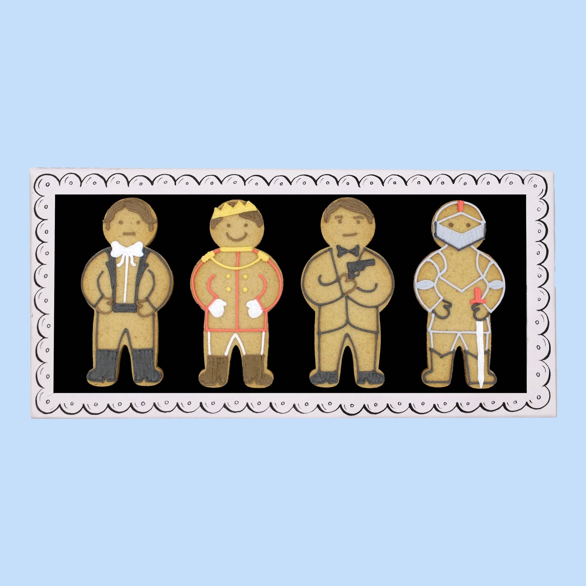 Heart Throbs Letterbox Biscuits - Biscuiteers